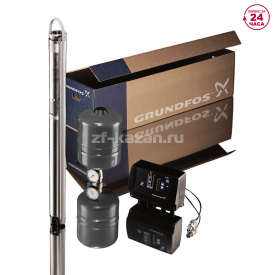 Комплект для поддержания постоянного давления с насосом Grundfos SQE 3-105